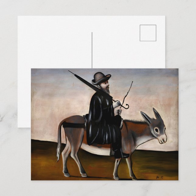 Georgian painter Niko Pirosmani Postcard (Front/Back)