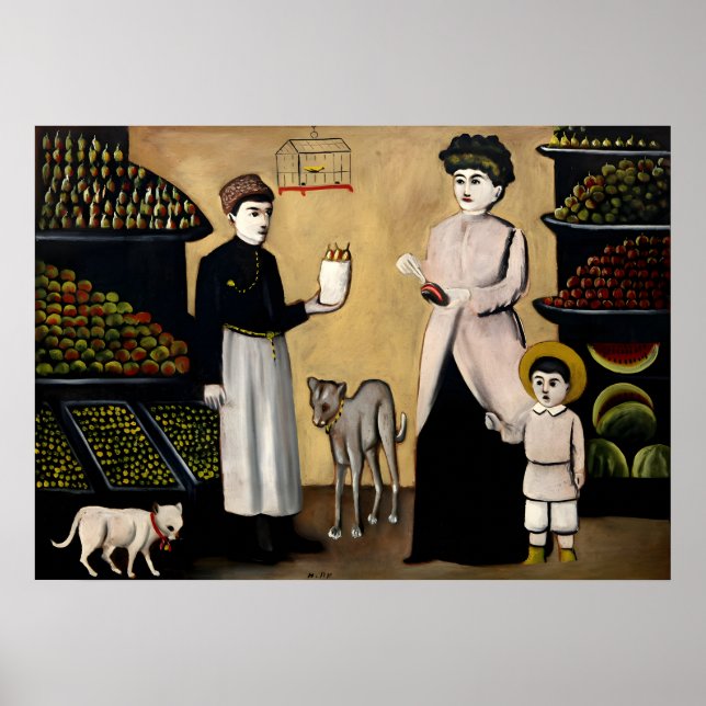 Georgian painter Niko Pirosmani Poster (Front)