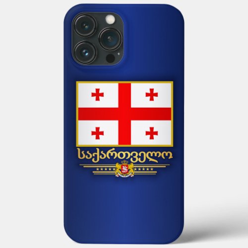 Georgian Pride iPhone 13 Pro Max Case