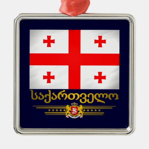 Georgian Pride Ornaments