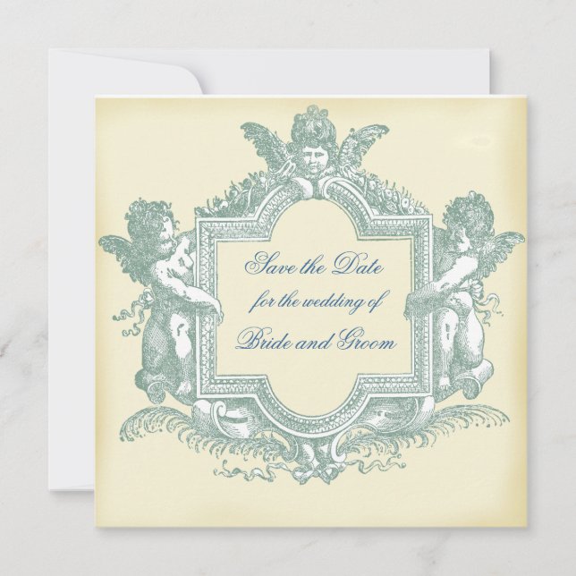 Georgiana (Cream) Save the Date (Front)