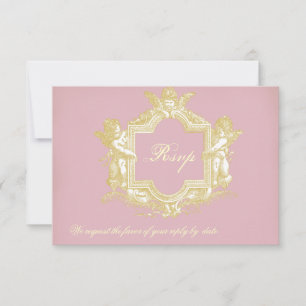 Georgiana (Peony Pink) RSVP Invitation