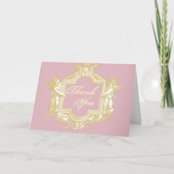 Georgiana (peony Pink) Thank You by WickedlyLovely at Zazzle