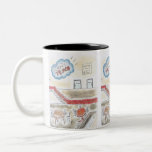 georgia&#39;s place Two-Tone coffee mug