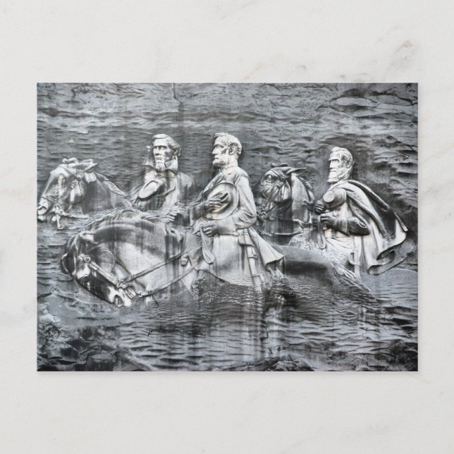 Georgia's Stone Mountain Monument Postcard (Front)