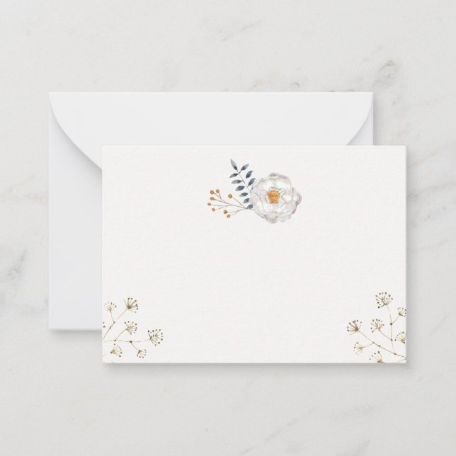 Georgina Mini Notecard (Front)