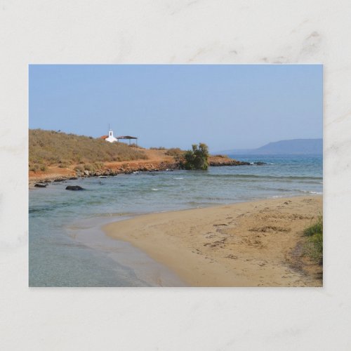 Georgioupoli Beach Crete Postcard