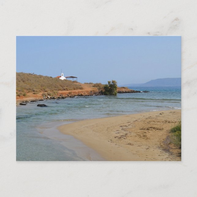 Georgioupoli Beach, Crete Postcard (Front)