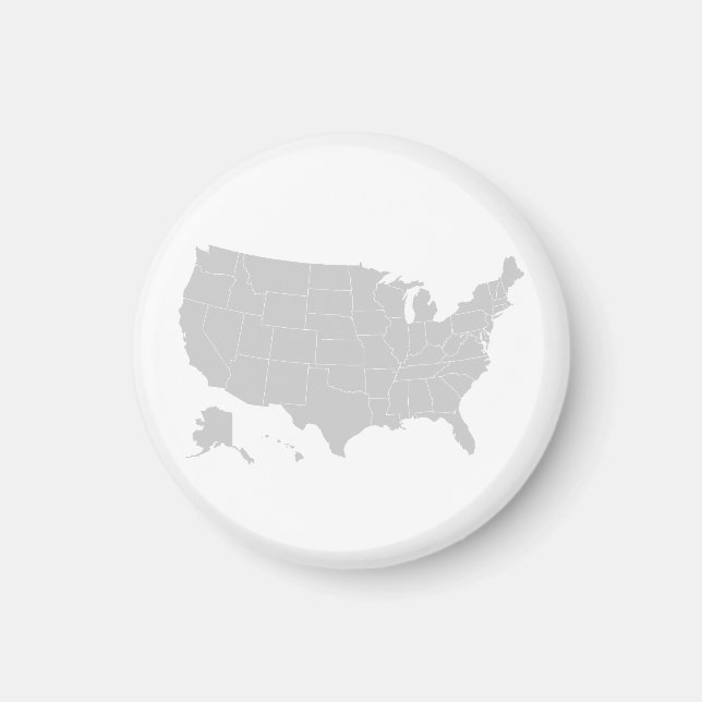 Geoshaped Magnet (No Label) (Front)