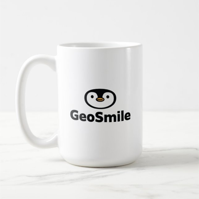 GeoSmile Coffee Mug (Left)