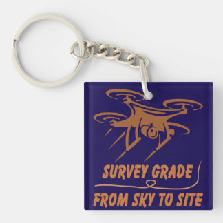 Geospatial/Surveyor keys Keychain