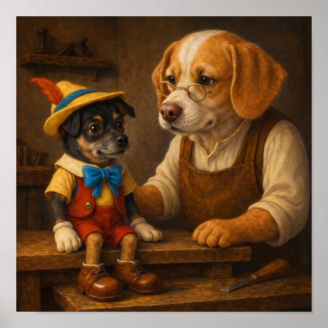 "Gepp & Nocchio" Poster (Front)