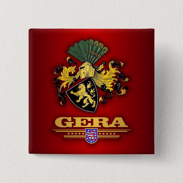 Gera Pinback Button (Front)