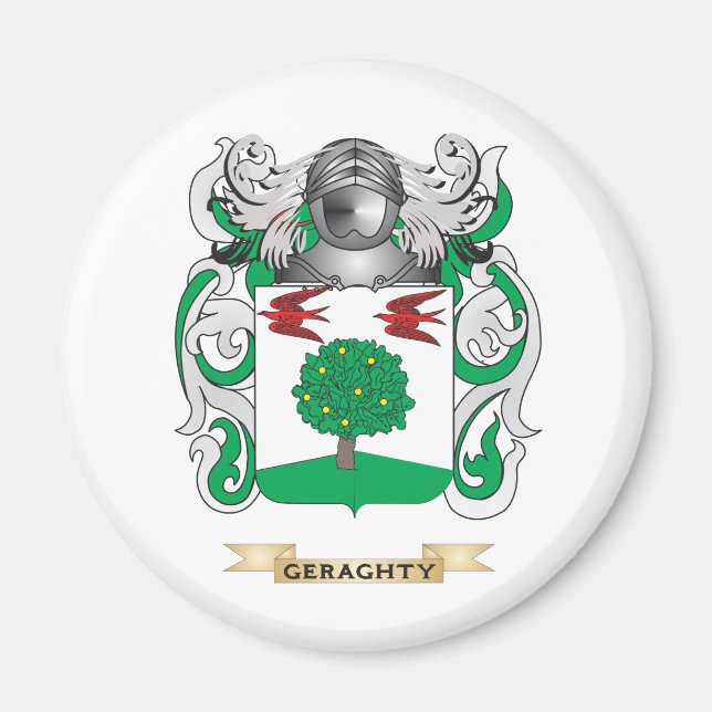 Geraghty Coat of Arms (Family Crest) Magnet (Front)