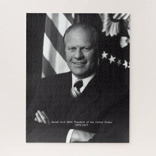 Gerald Ford 38th President of the United States Jigsaw Puzzle