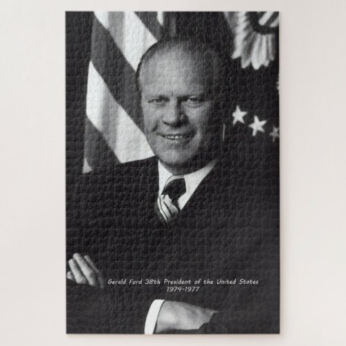 Gerald Ford 38th President of the United States Jigsaw Puzzle