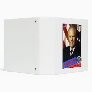 Gerald Ford Baseball Card Binder