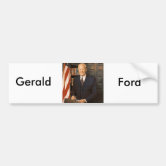 1976 Gerald Ford President Campaign Bumper Sticker Original Unused Mustang F150 