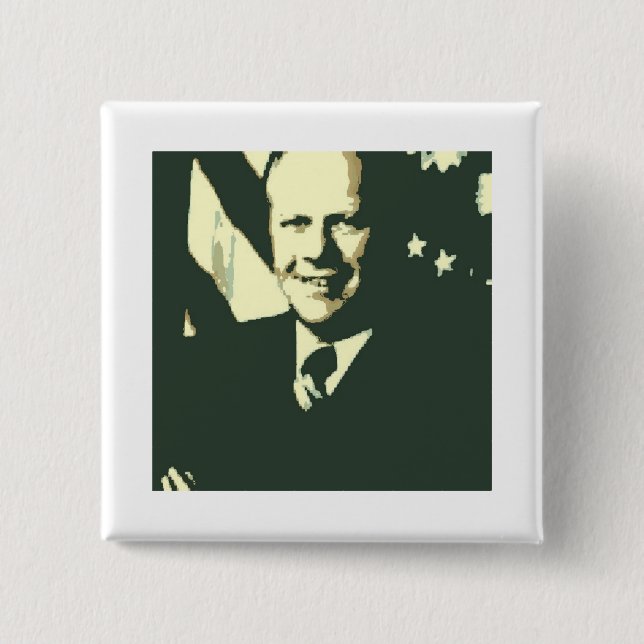 Gerald Ford Button (Front)