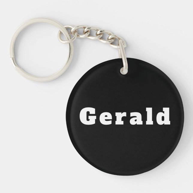 Gerald Keychain (Front)