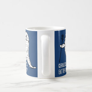 Gerald says Eat the Rich Coffee Mug