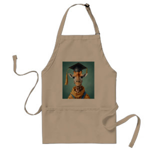 Gerald The Giraffe Graduates, Adult Apron