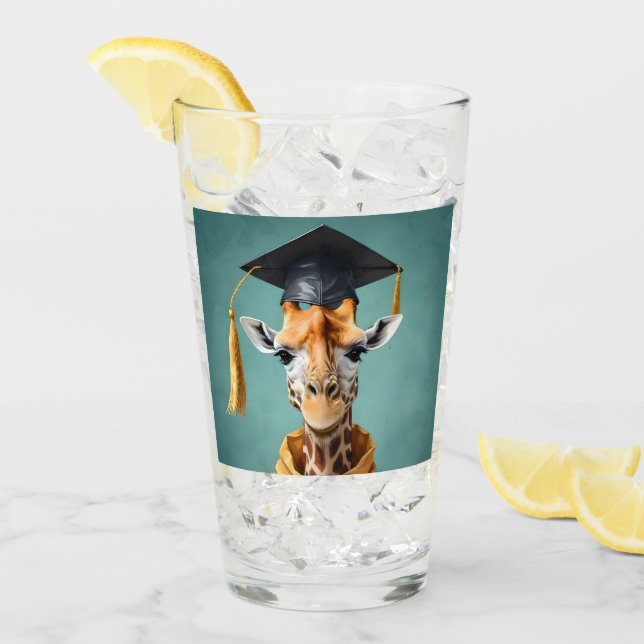 Gerald The Giraffe Graduates,  Glass (Front Ice)