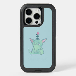 Gerald the Goblin Cute Grumpy Fantasy Creature iPhone 15 Pro Case