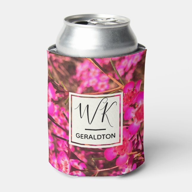 Geraldton Wax Can Cooler (Can Front)