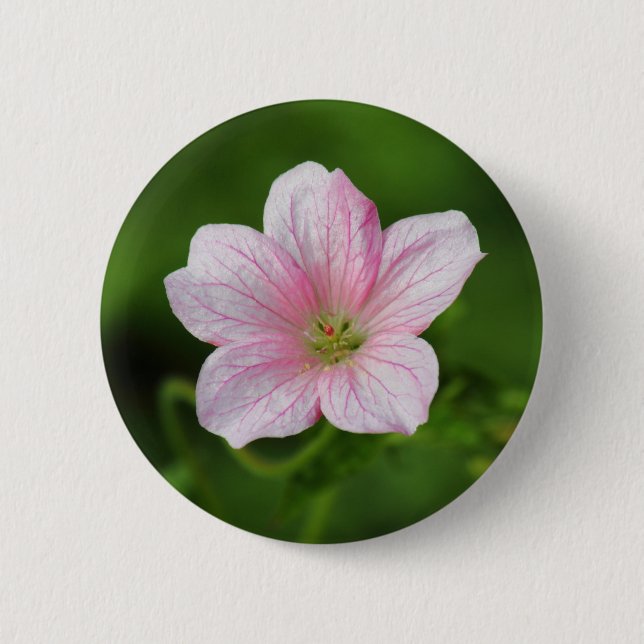 Geranium Button (Front)