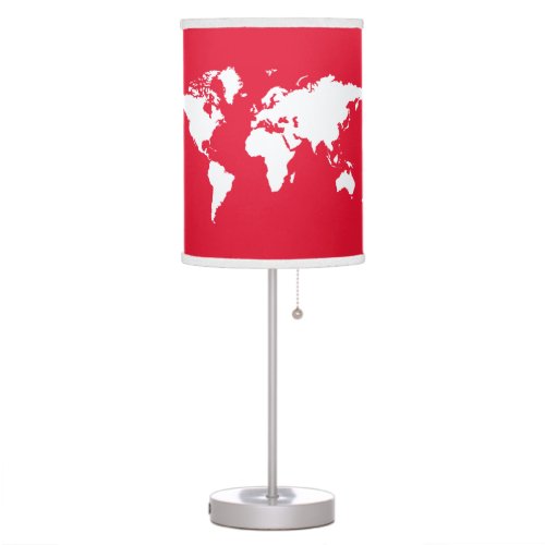 Geranium Elegant World Table Lamp