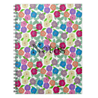 Geranium Flower Notebook
