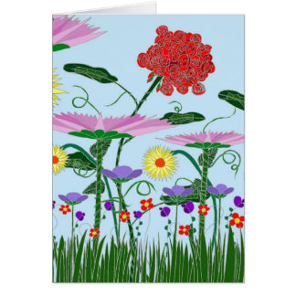 Geranium in my garden cards
