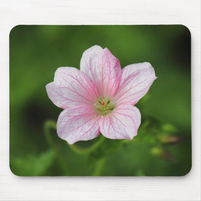 Geranium Mouse Pad (Front)