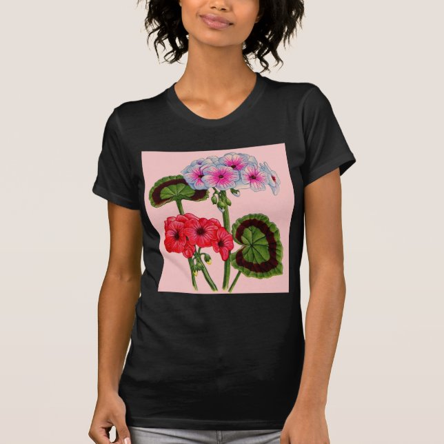 geraniums T-Shirt (Front)