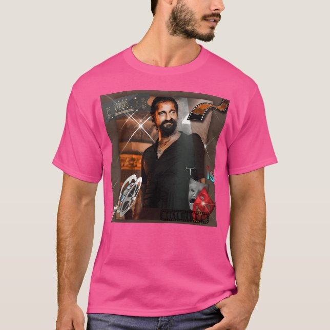 Gerard Butler T-Shirt (Front)