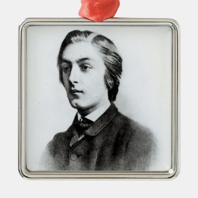 Gerard Manley Hopkins Metal Ornament (Front)