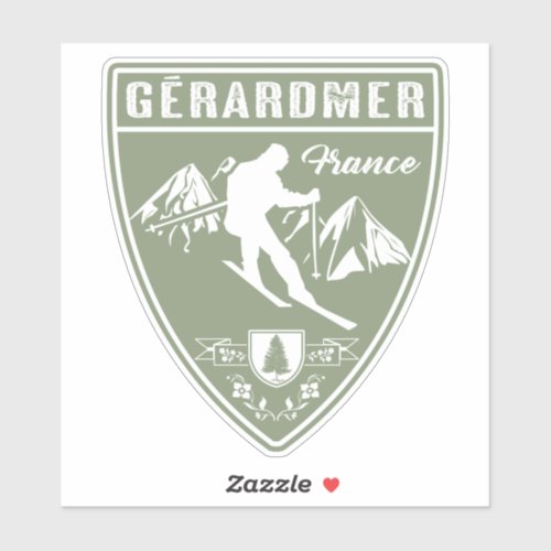 Gerardmer France Sticker