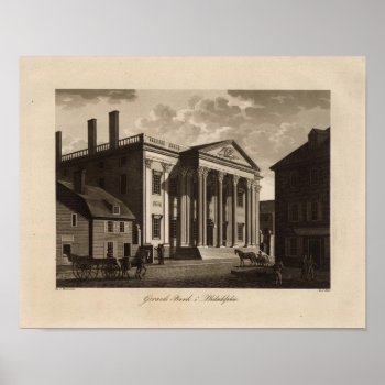 Gerards Bank In Philadelphia Poster by davidrumsey at Zazzle