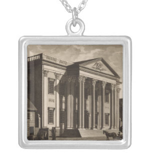 Gerards Bank in Philadelphia Silver Plated Necklace