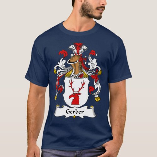Gerber Coat of Arms Family Crest  T_Shirt