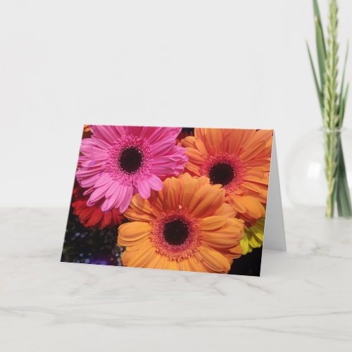 Gerber Daisies Orange Pink Note Card Sets