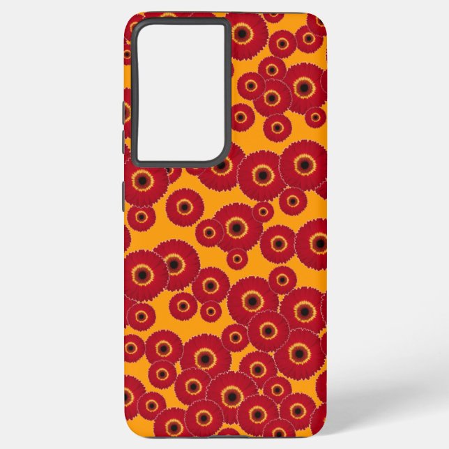 Gerber Daisies Samsung Galaxy Case (Back)