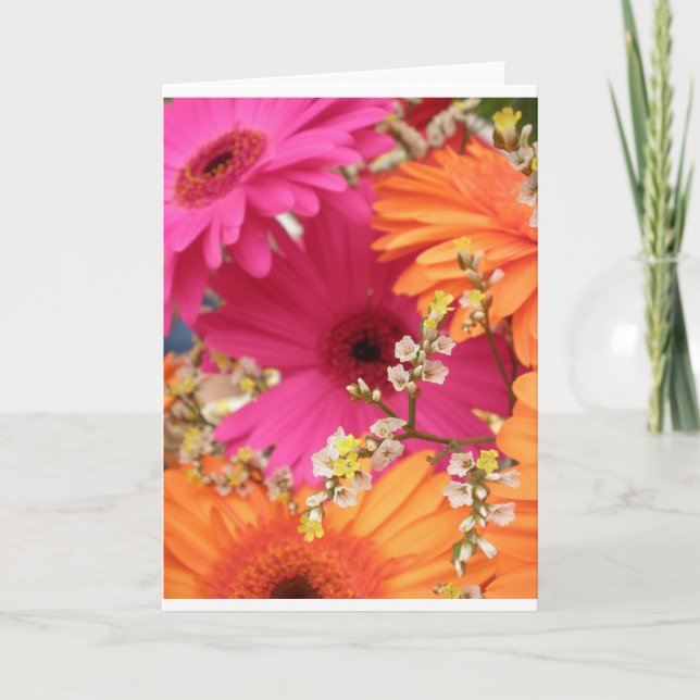Gerber Daisy Card (Front)