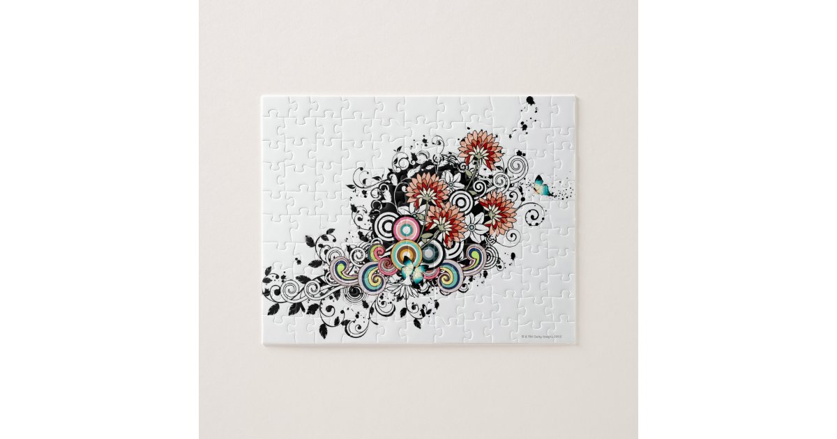 Gerber Daisy Jigsaw Puzzle Zazzle