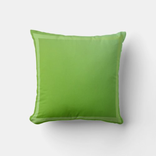gerber daisy leaf almost solid green pillow
