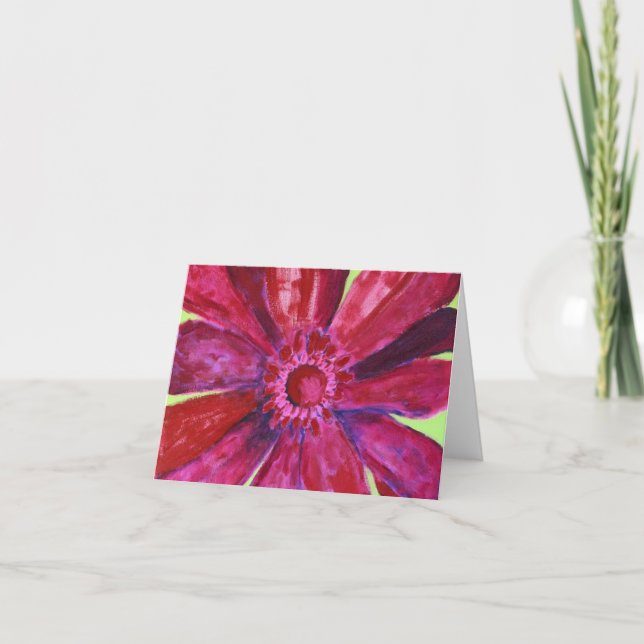 Gerber Daisy Notecard (Front)