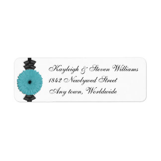 Gerber Daisy Return Address Label