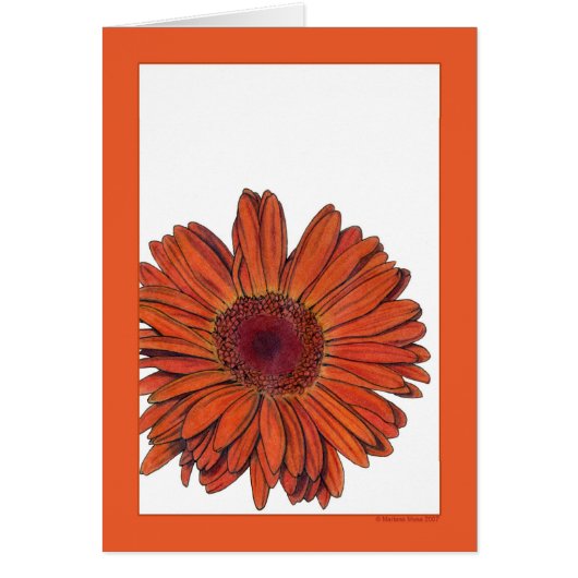 Gerbera Card (Front)
