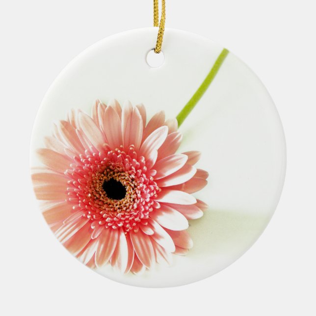 Gerbera Ceramic Ornament (Front)